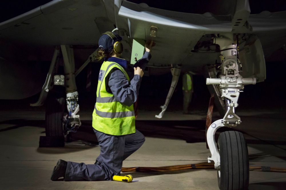 Romania RAF deployment