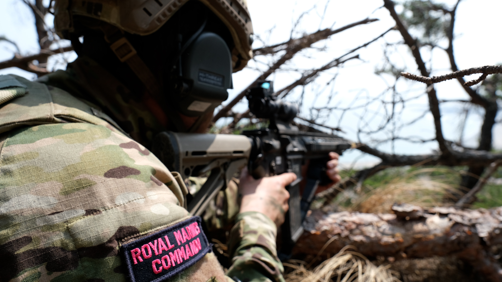 Royal Marines have been deployed to the Korean peninsula for the first time since the Korean War (Picture: Royal Navy).