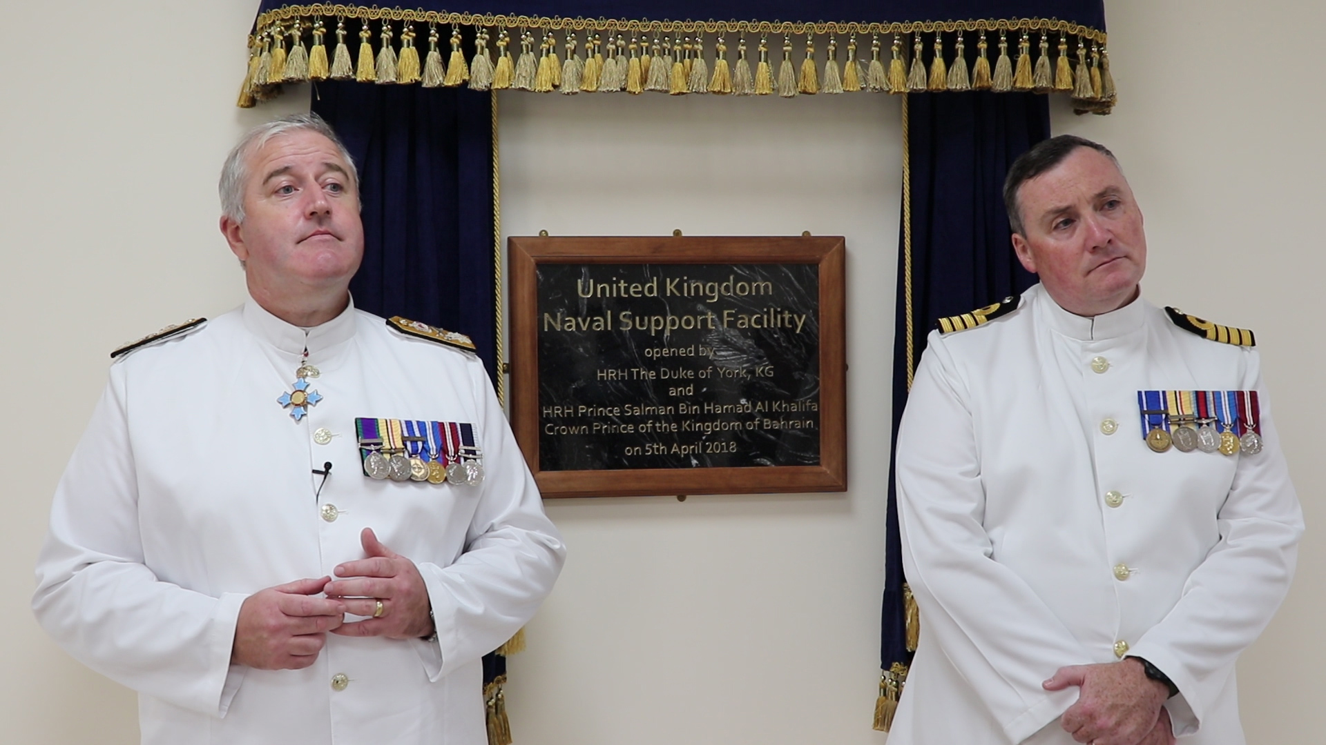 Royal Navy facility opens in Bahrain