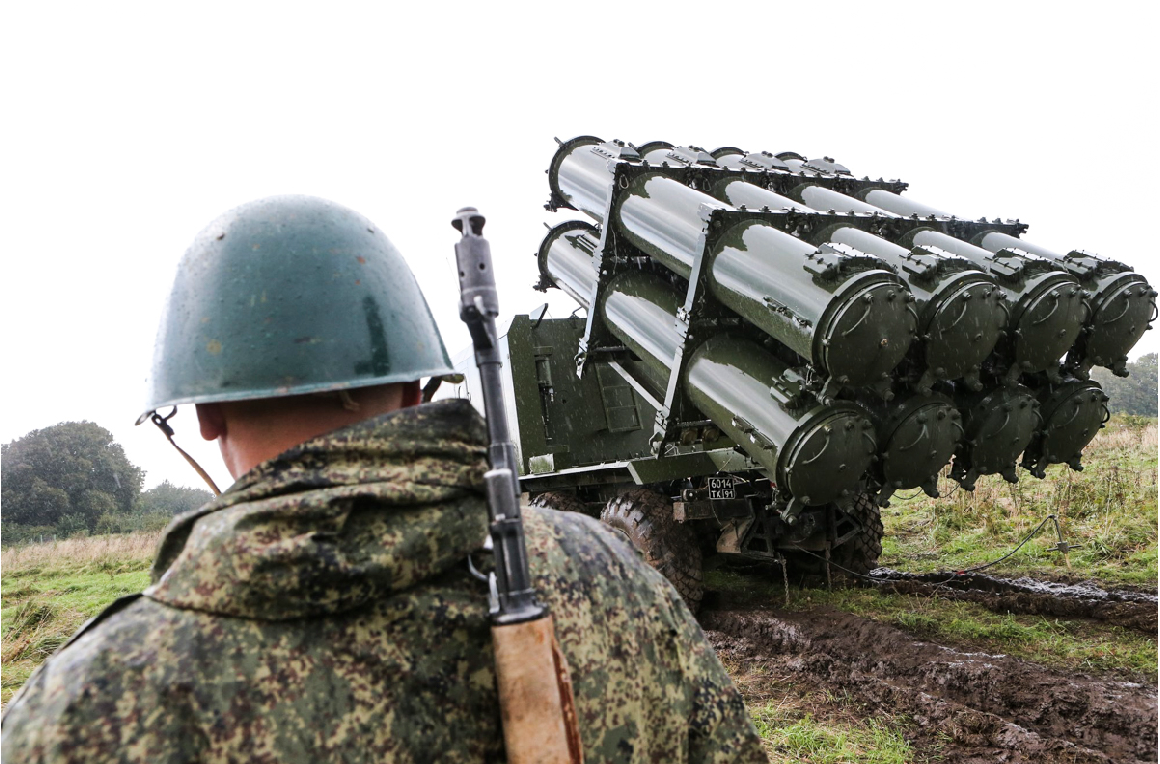 Baltic Fleet combat missile firing in course of the Zapad 2017 exercise