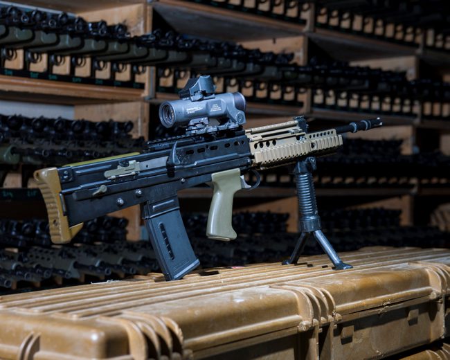 SA80 Picture MoD/Crown Copyright 