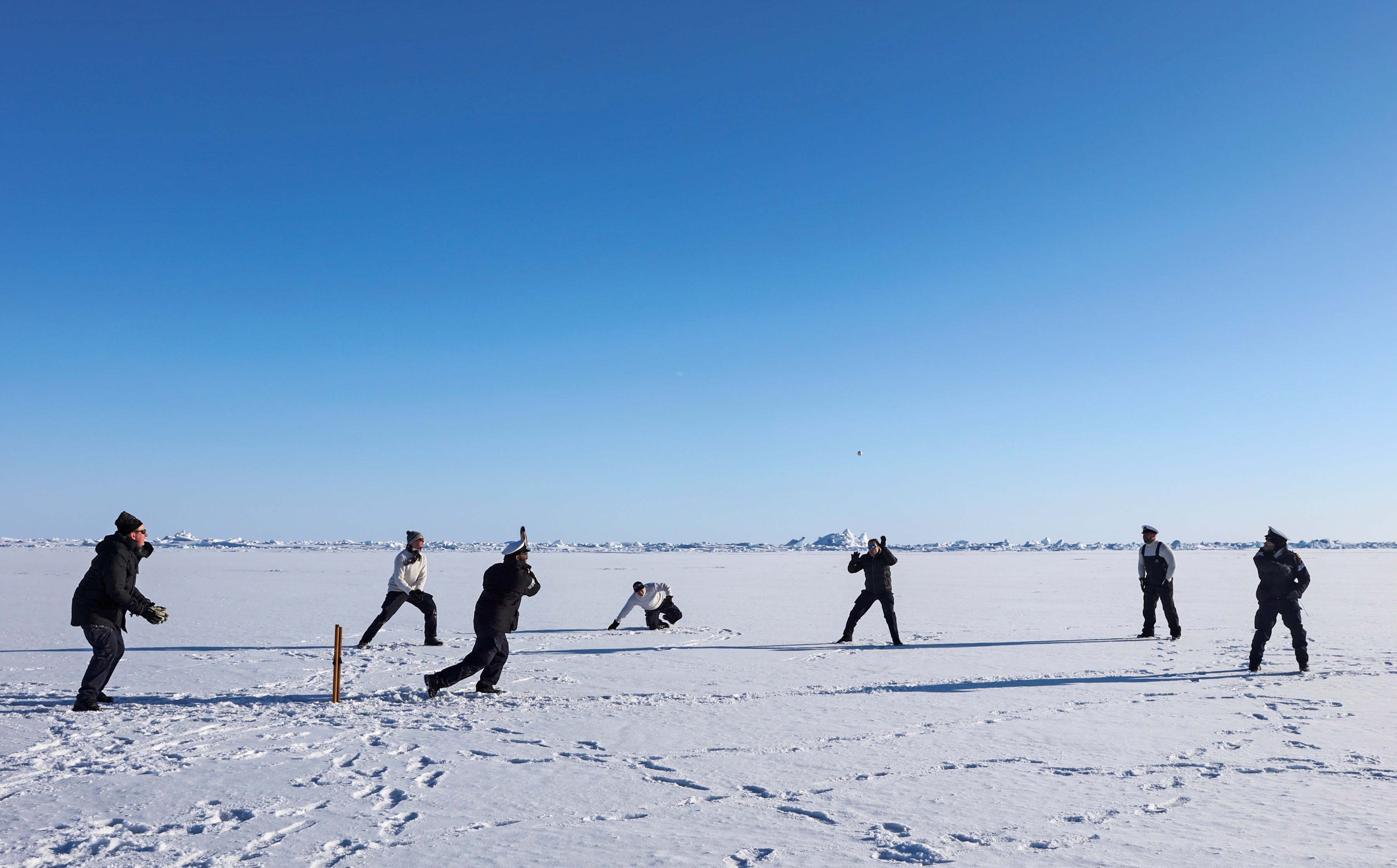 cricket on ice