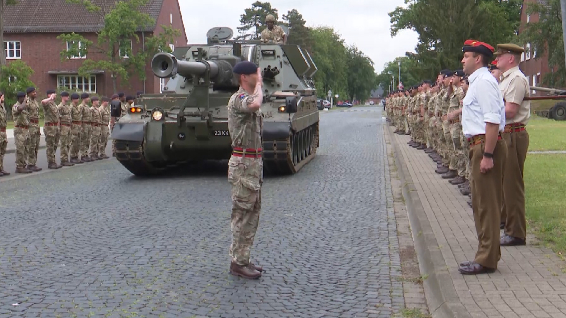 AS90 gun 26th Regiment Royal Artillery