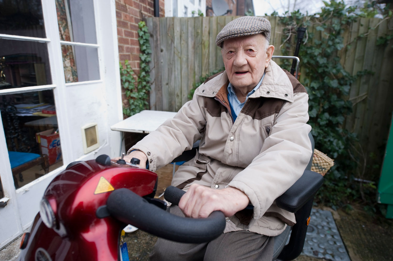 Disabled UK Vet Told Scooter Could Be Seen As 'Terrorist Threat' Disabled UK Vet Told Scooter Could Be Seen As 'Terrorist Threat'