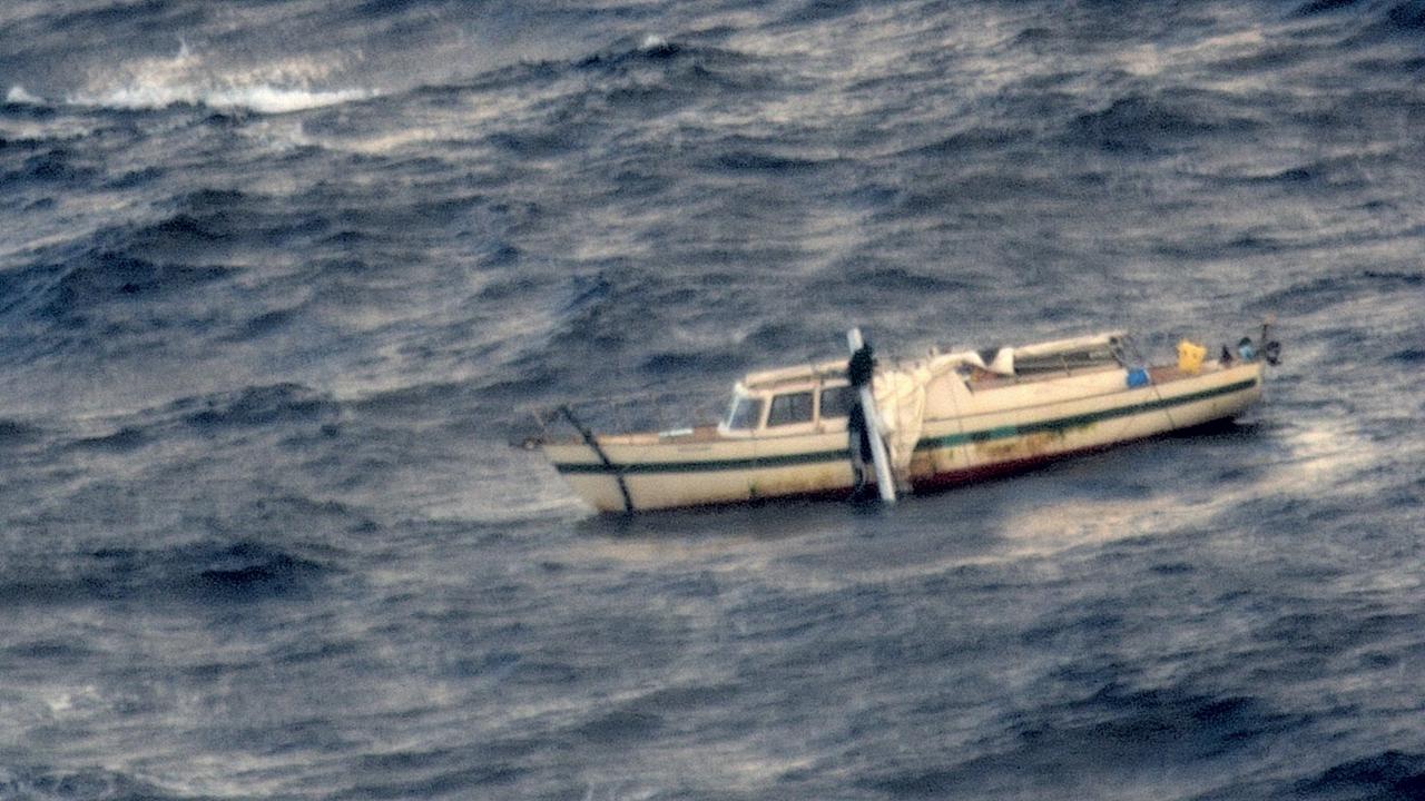 RAF search and rescue mission by a Poseidon P8 on October 15, 2022.