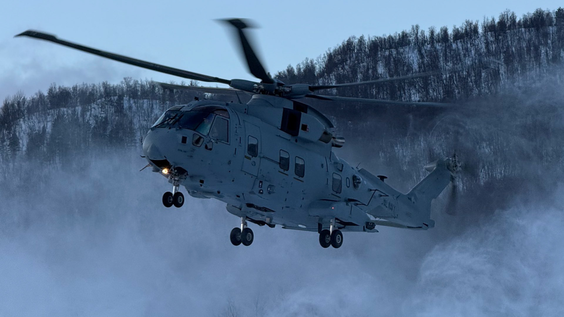 More than 1,000 members of the Commando force are currently training with Norwegian personnel at Camp Viking (Picture: Stainer-Hutchinson)
