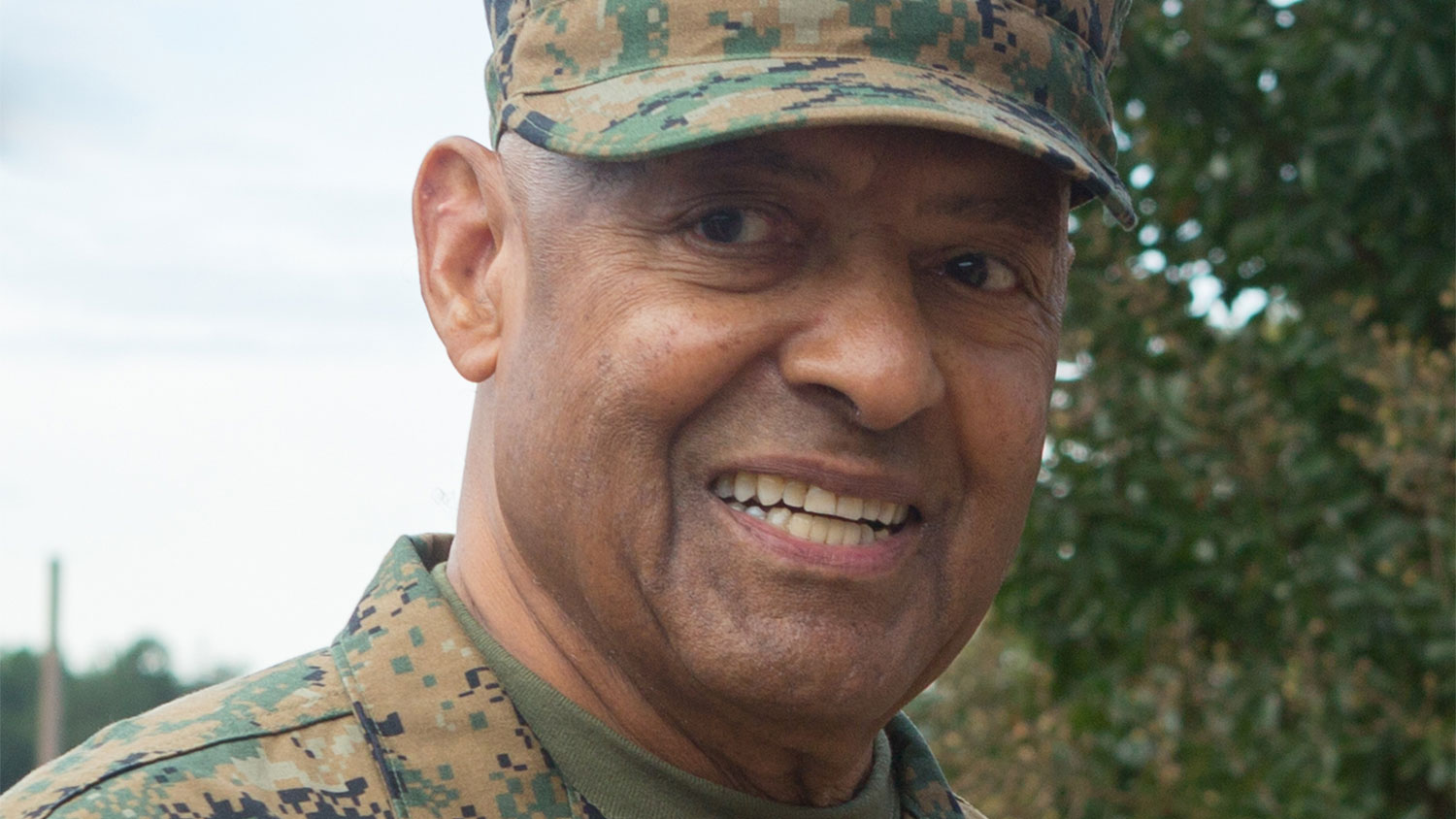 Sgt Maj John L Canley pictured at Weapons Training Battalion in Quantico on 16 October 2018 CREDIT US Marine Corps