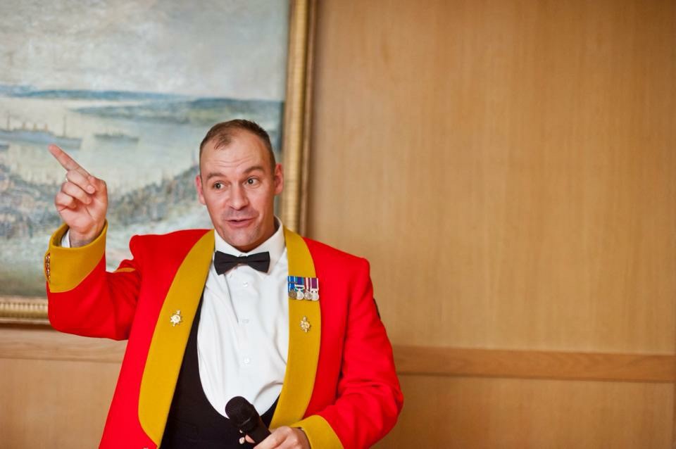 Sgt Alastair Smith-Weston at speaking event Army LGBT+ Network