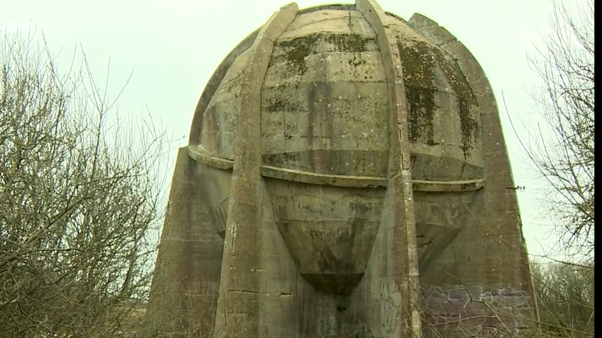 Sound mirror CREDIT BFBS