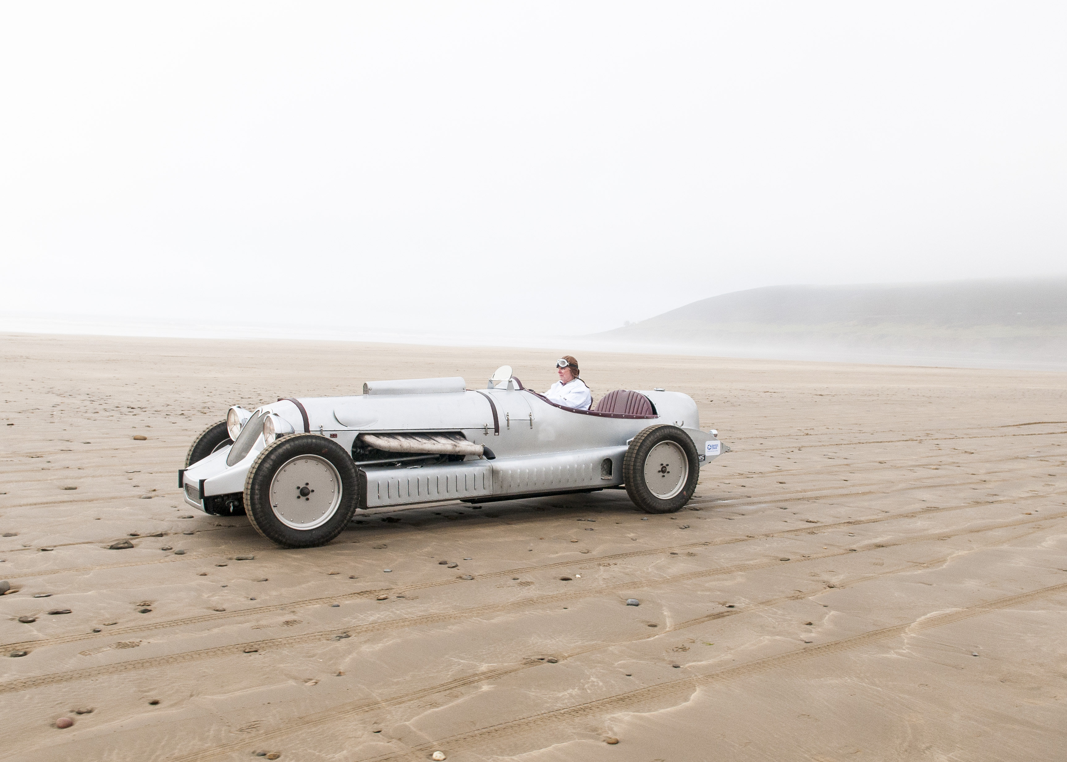 Spitfire engine car SWNS 