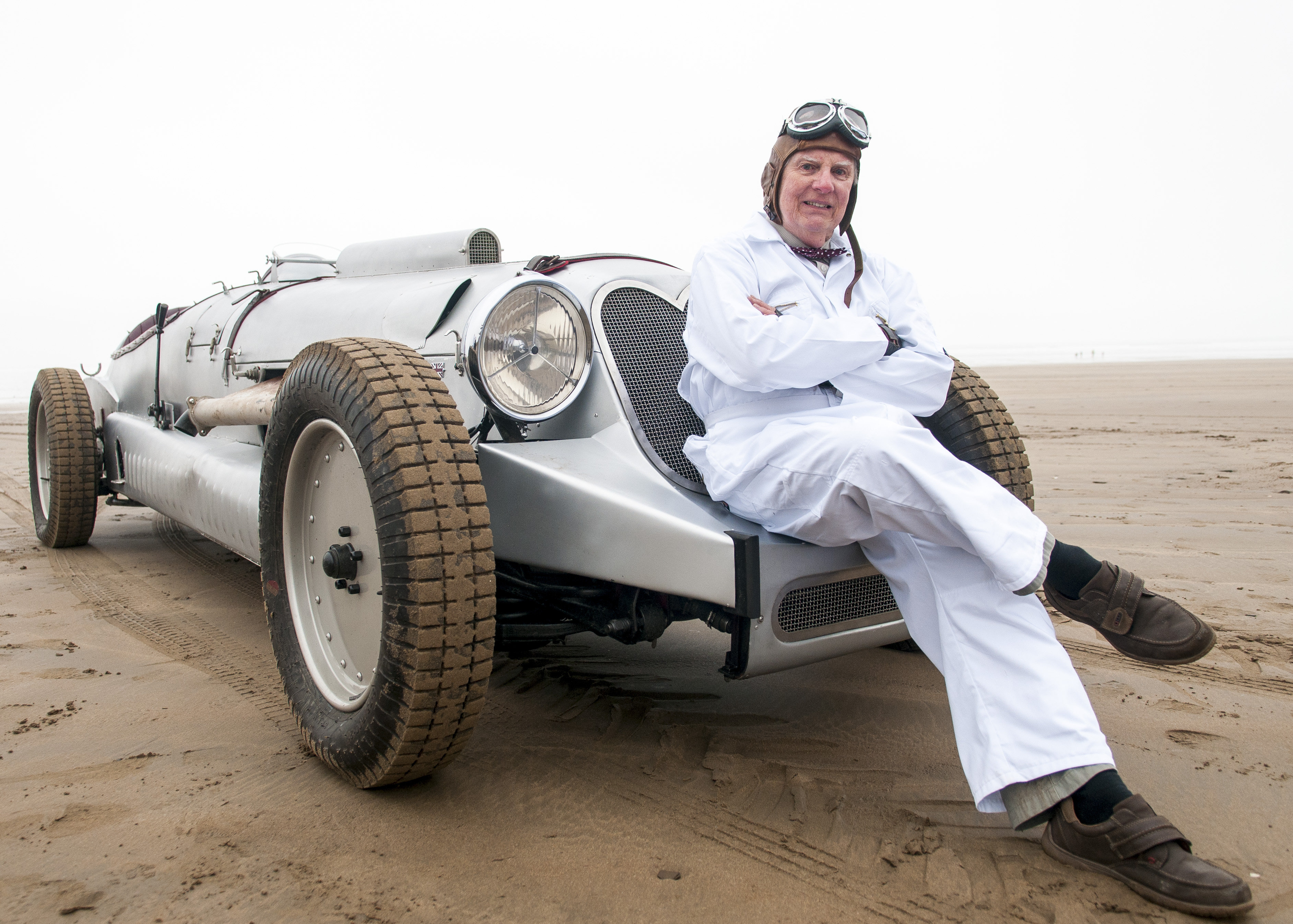 Spitfire-powered car