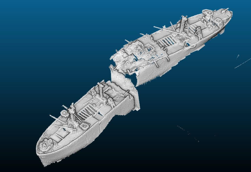 SS-Richard-Montgomery-Survey-Report-2021-SSRM overview from the north west-CREDIT-Maritime-Coastguard-Agency