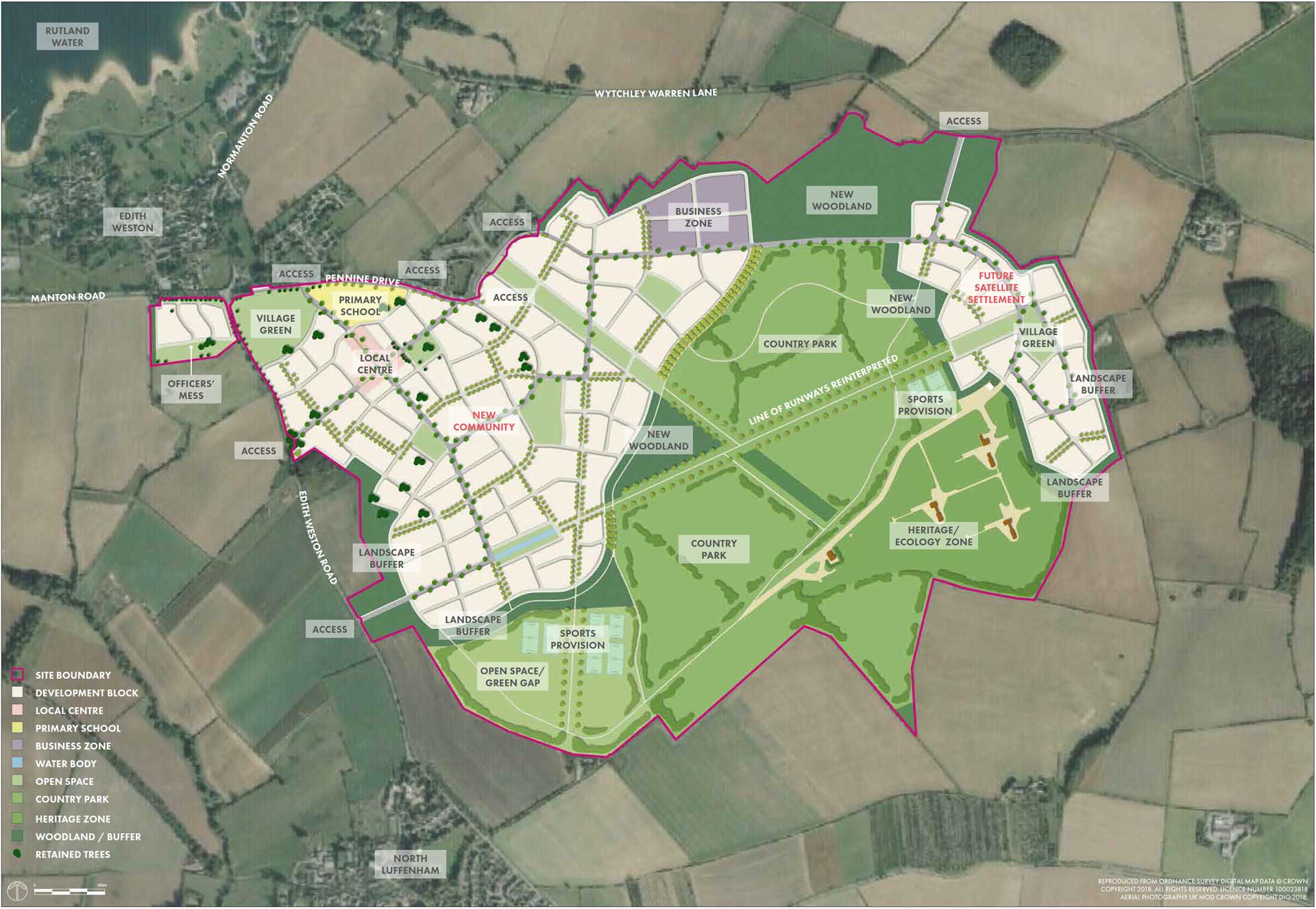 St George's Barracks in Rutland CREDIT Rutland County Council