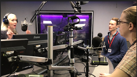 Ollie Bradbury chats to Forces Radio BFBS' Amy Casey and Kristen Platt