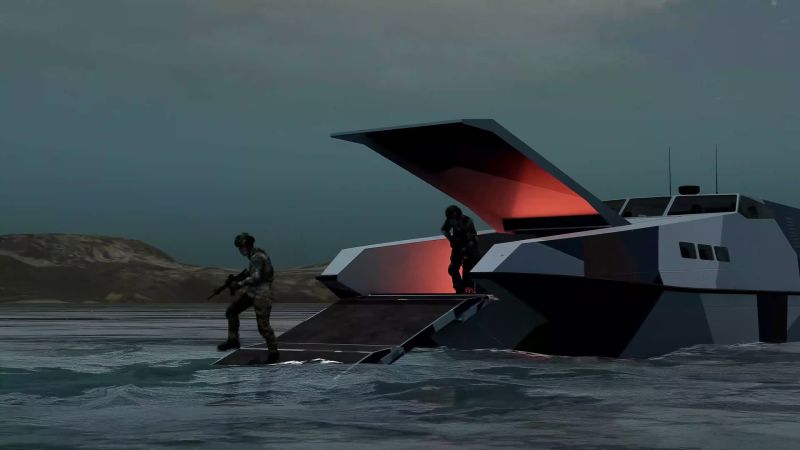 Mars Rustler Double the speed, stealthier and uncrewed: Future Royal Marines multi ...