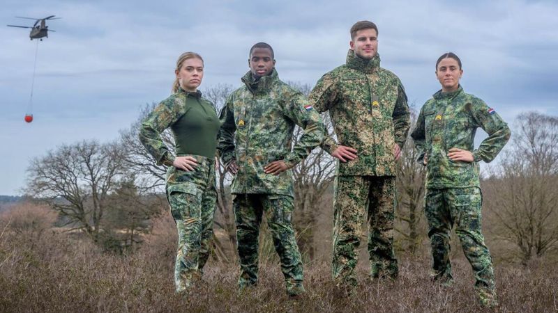 All set for the summer: Dutch armed forces receive first batch of new camo uniforms