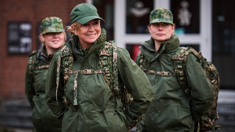 Queen Máxima of the Netherlands joins army reserve aged 54 - and as a private