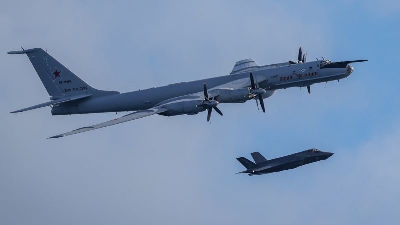 UK intercepts Russian 'Bear F' aircraft near HMS Prince of Wales