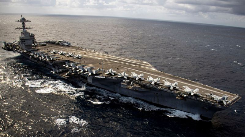 Final Leg: USS Gerald R Ford homeward bound after almost 12 months at sea