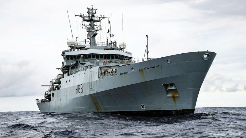 HMS Enterprise leaves home port for refurbishment ahead of joining Bangladesh's navy
