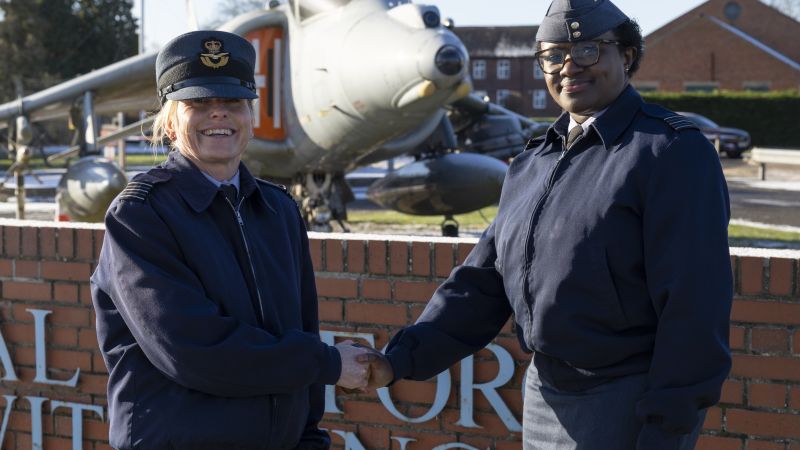 Woman to woman: RAF Wittering welcomes its new station commander