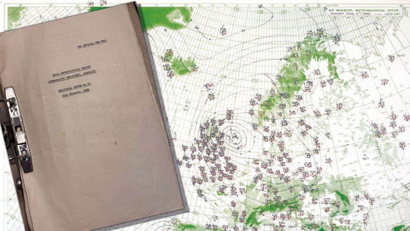 D-Day weather files unearthed: Documents reveal how forecasts helped secure Allied victory