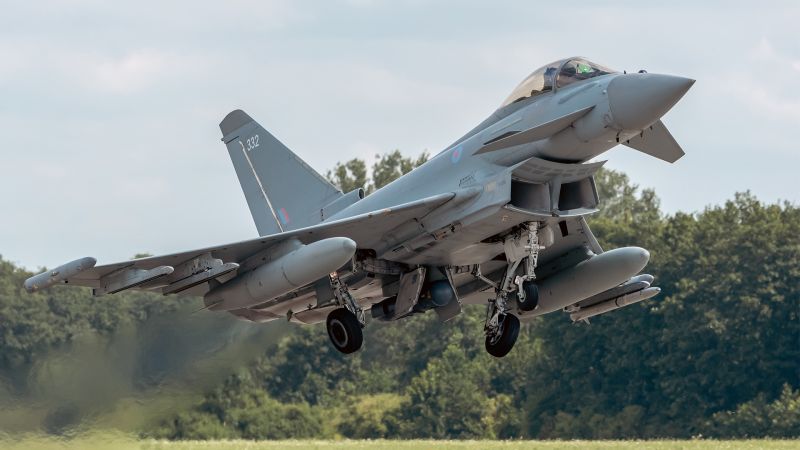 Mission complete: Typhoons scrambled more than 20 times to defend Nato ...