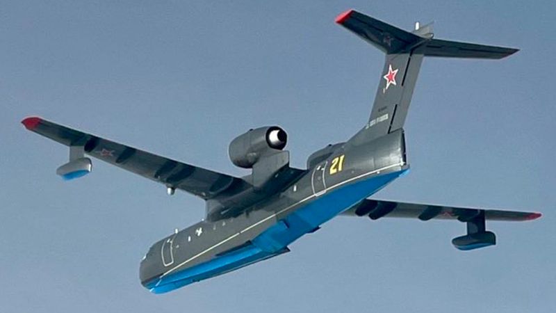 Typhoons intercept Russian Be-200 – the only amphibious jet aircraft in the world