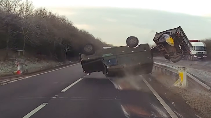 Driver banned after crash left two men seriously injured in military ...