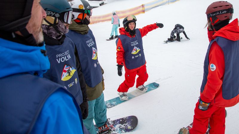 Project VOLYA: Armed Forces Para Snow Sports team train Ukrainian ski instructors