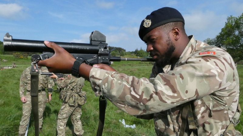 Bermudian soldiers put through their paces by Royal Lancers during key overseas exercise