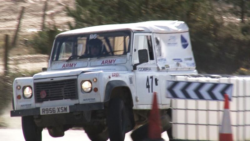 Armed Forces Rally Team Complete Season Opener