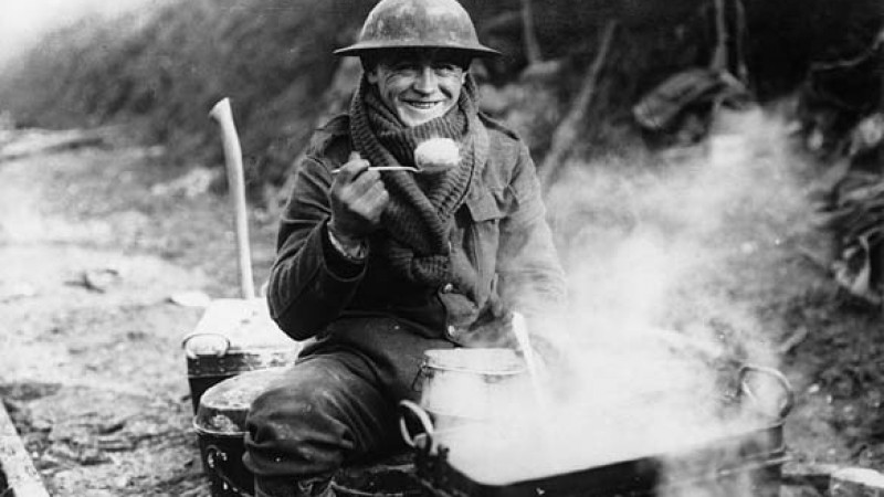 From The Trenches To Afghanistan: Food On The Frontline