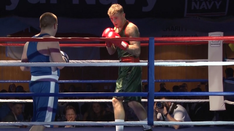 Army v Navy In Boxing Bout For Scottish Glory