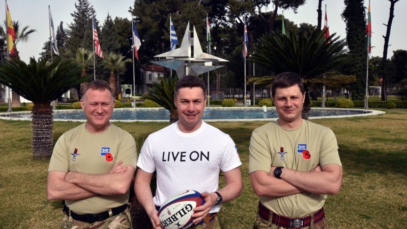 Forces Team Take On 'Gallipoli Gallop' To Honour Rugby's Fallen