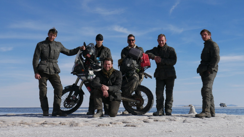 Military Bikers Aim To Conquer World’s Longest Road