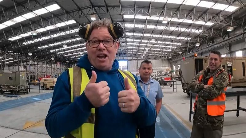 BFBS presenter swaps jobs with RAF Sergeant