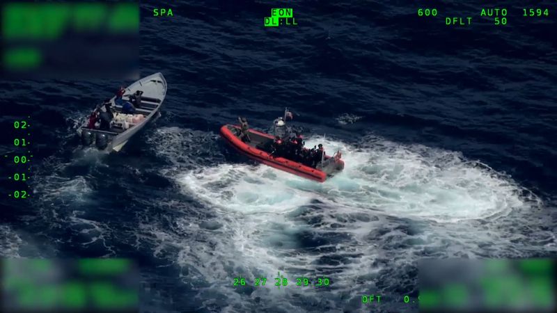 US Coast Guard Seizes 2,300 Pounds Of Cocaine