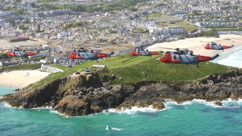 771 Naval Air Squadron In Spectacular 76th Anniversary Flypast