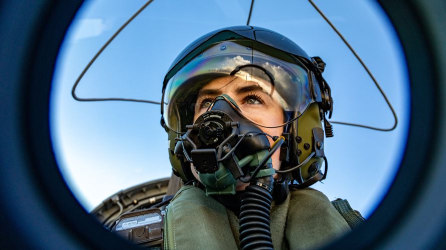 'Game Face' - AS1 Muir - RAF Valley. 1st Category E - RAF Feature 04032022 CREDIT MOD Crown Copyright