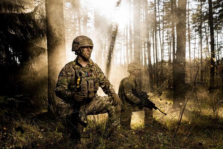 'Take A Knee' - winner of the Professional Category Soldiering - taken by Corporal Nick Johns (Picture: British Army).