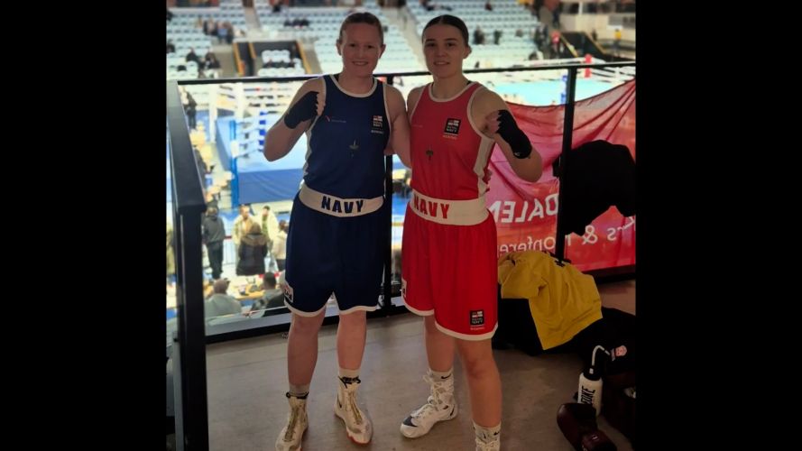 	01022026 Sophie Colbourn and Bryony Vass at Golden Girl Box Cup Credit Royal Navy Boxing Association.jpg