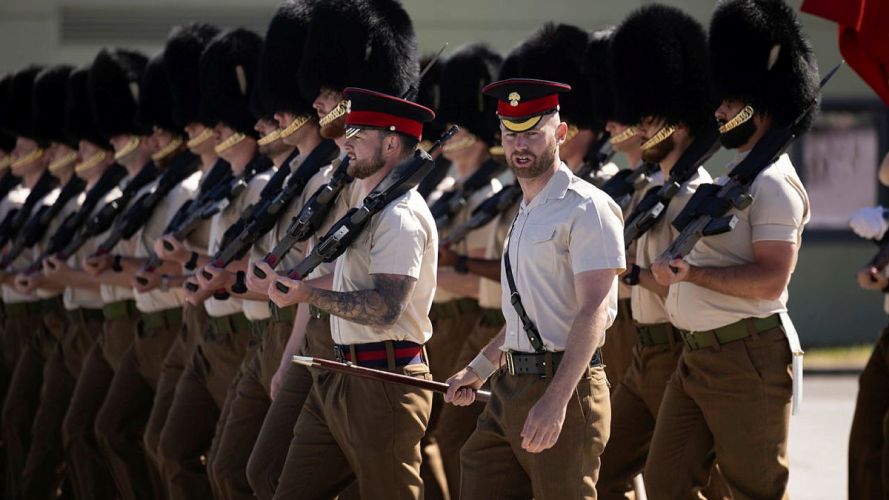 Personnel taking part in the rehearsal included both experienced ceremonial soldiers and those new to the role, all of whom contributed to maintaining the exacting standards expected of the Household Division