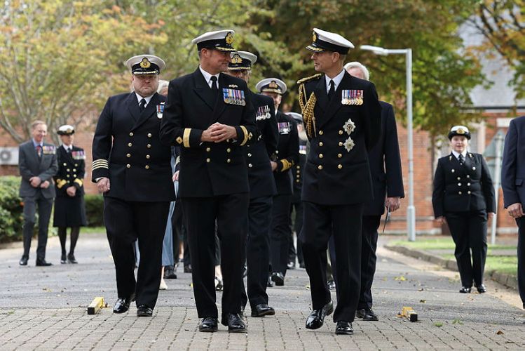 His Royal Highness The Duke of Edinburgh joined sailors, veterans and families celebrating 'the beating heart behind Royal Navy operations' 