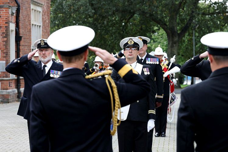 HRH the Duke of Edinburgh salutes sailors who are at the forefront of  naval innovation