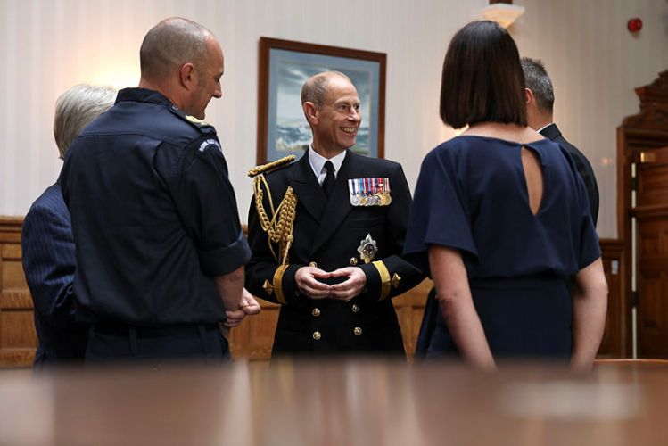 The Duke, who is The Commodore-in-Chief of the Service, was the guest of honour