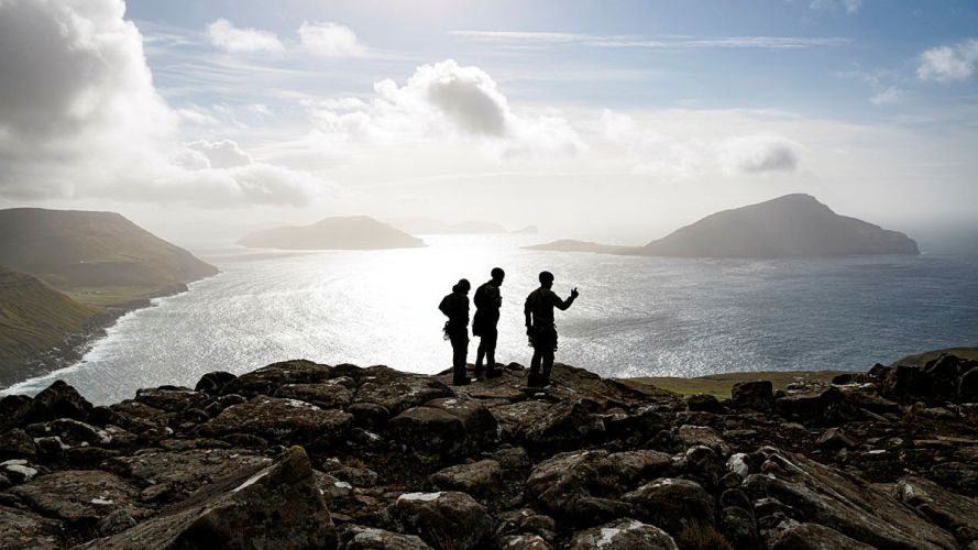 For the first time since WW2, the Royal Marines have returned to the Faroe Islands For the first time since WW2, the Royal Marines have returned to the Faroe Islands