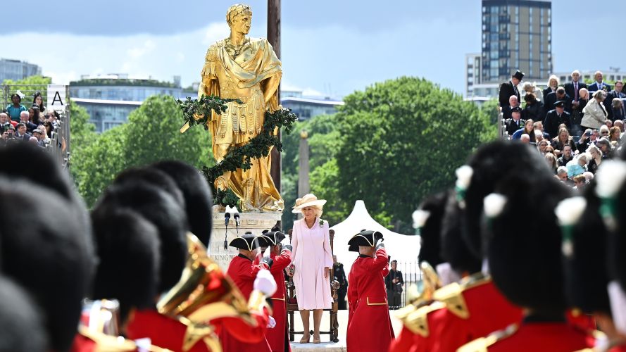 Queen Camilla attends Chelsea Pensioners Founder's Day