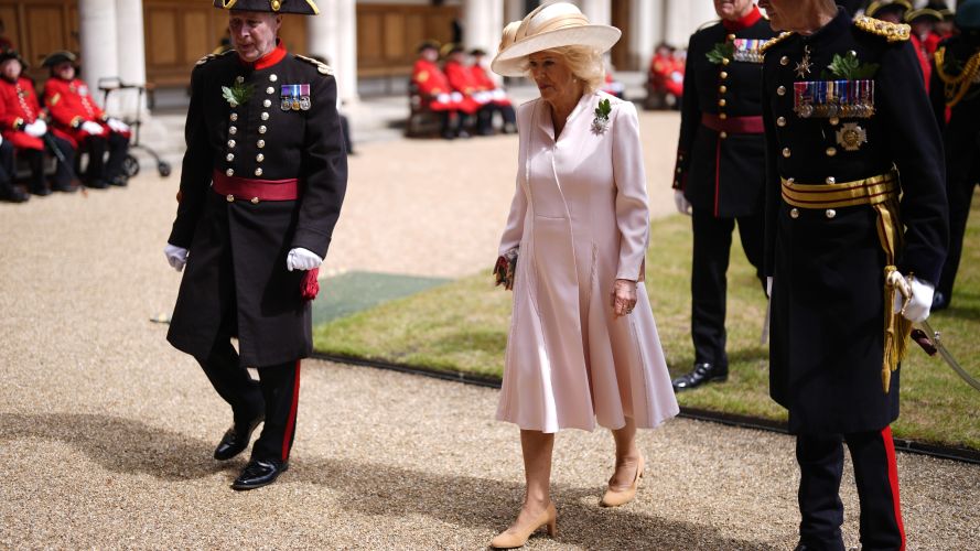 Queen Camilla attends Chelsea Pensioners Founder's Day
