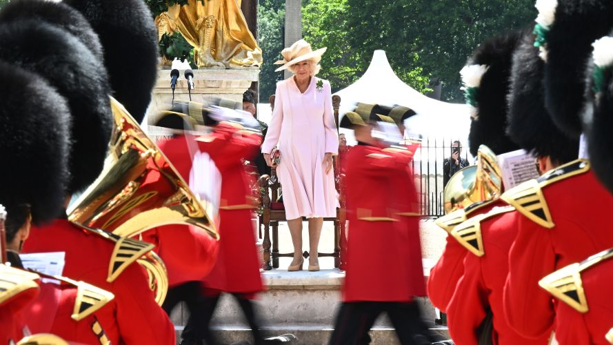 Queen Camilla attends Chelsea Pensioners Founder's Day